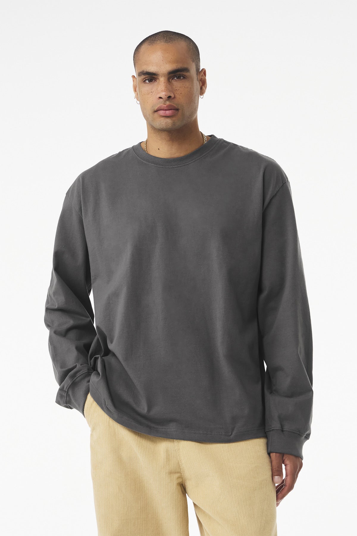 BELLA+CANVAS? Unisex 7.5-Ounce Heavyweight Long Sleeve Tee BC4651