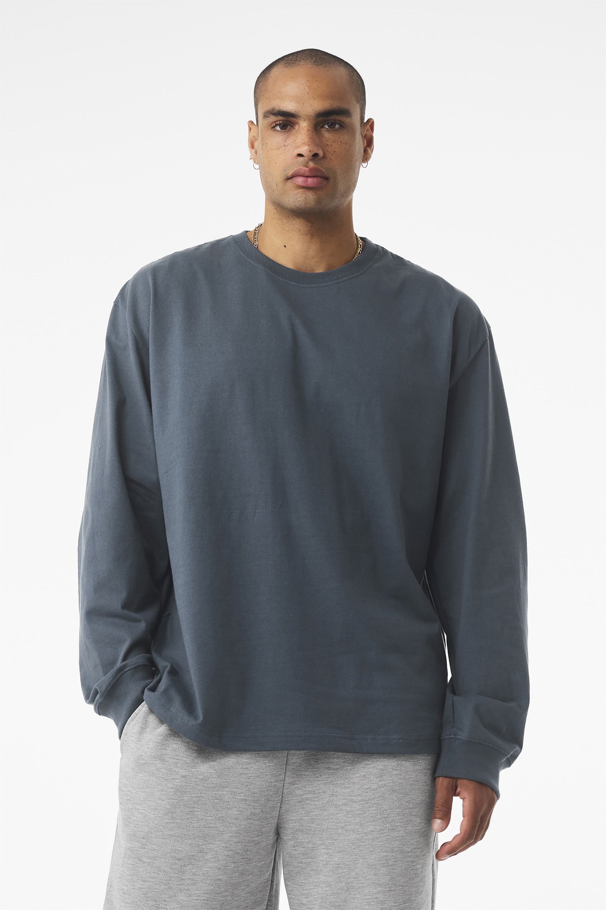 BELLA+CANVAS? Unisex 7.5-Ounce Heavyweight Long Sleeve Tee BC4651