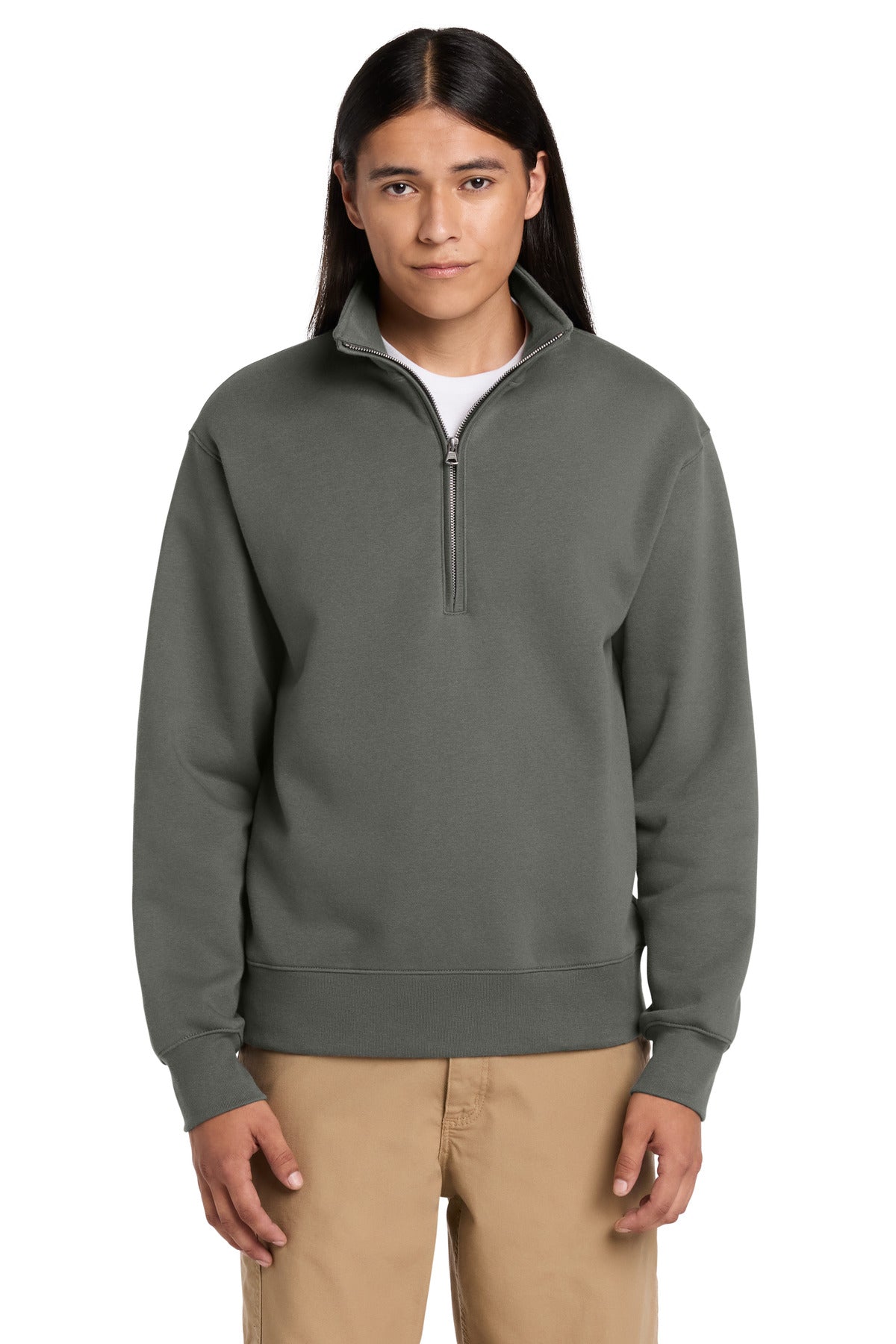 BELLA+CANVAS® Unisex 10-Ounce Heavyweight 1/2-Zip Sweatshirt BC4740