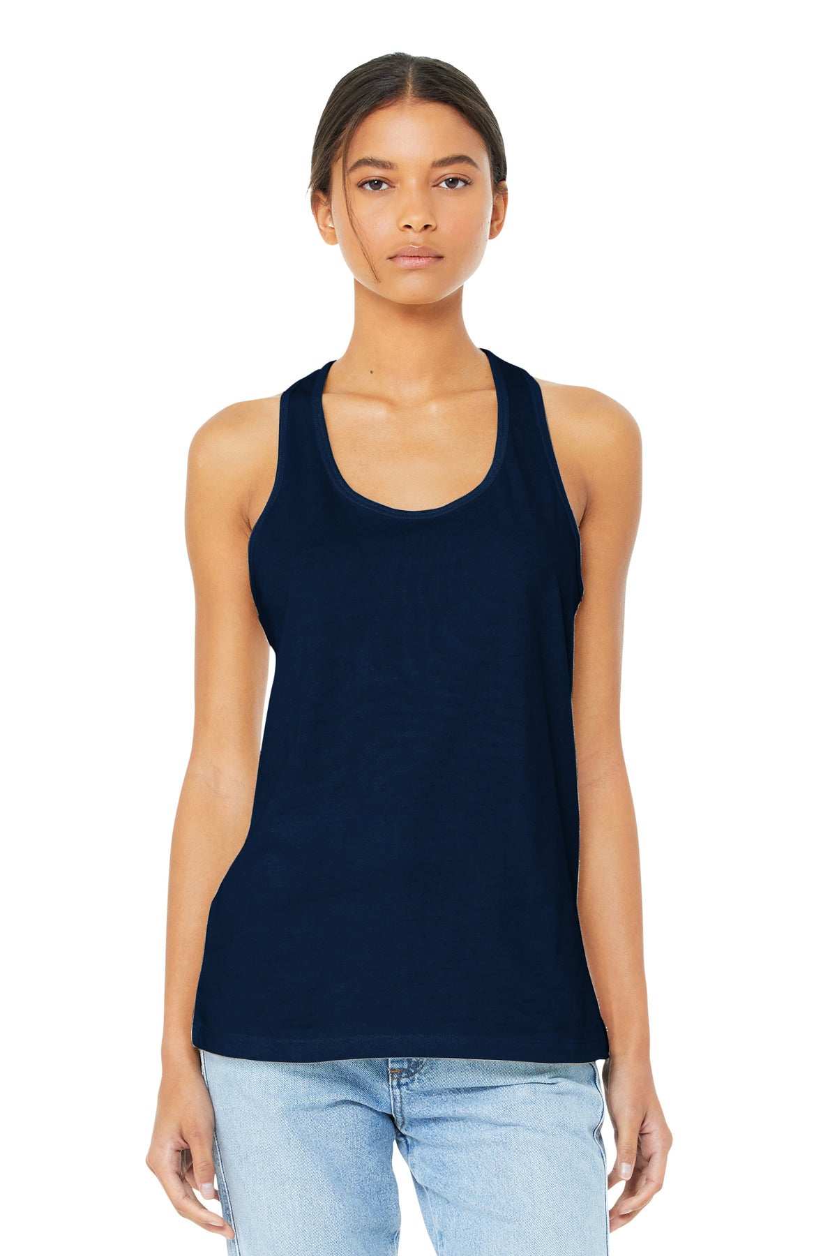 BELLA+CANVAS ? Women's Jersey Racerback Tank. BC6008