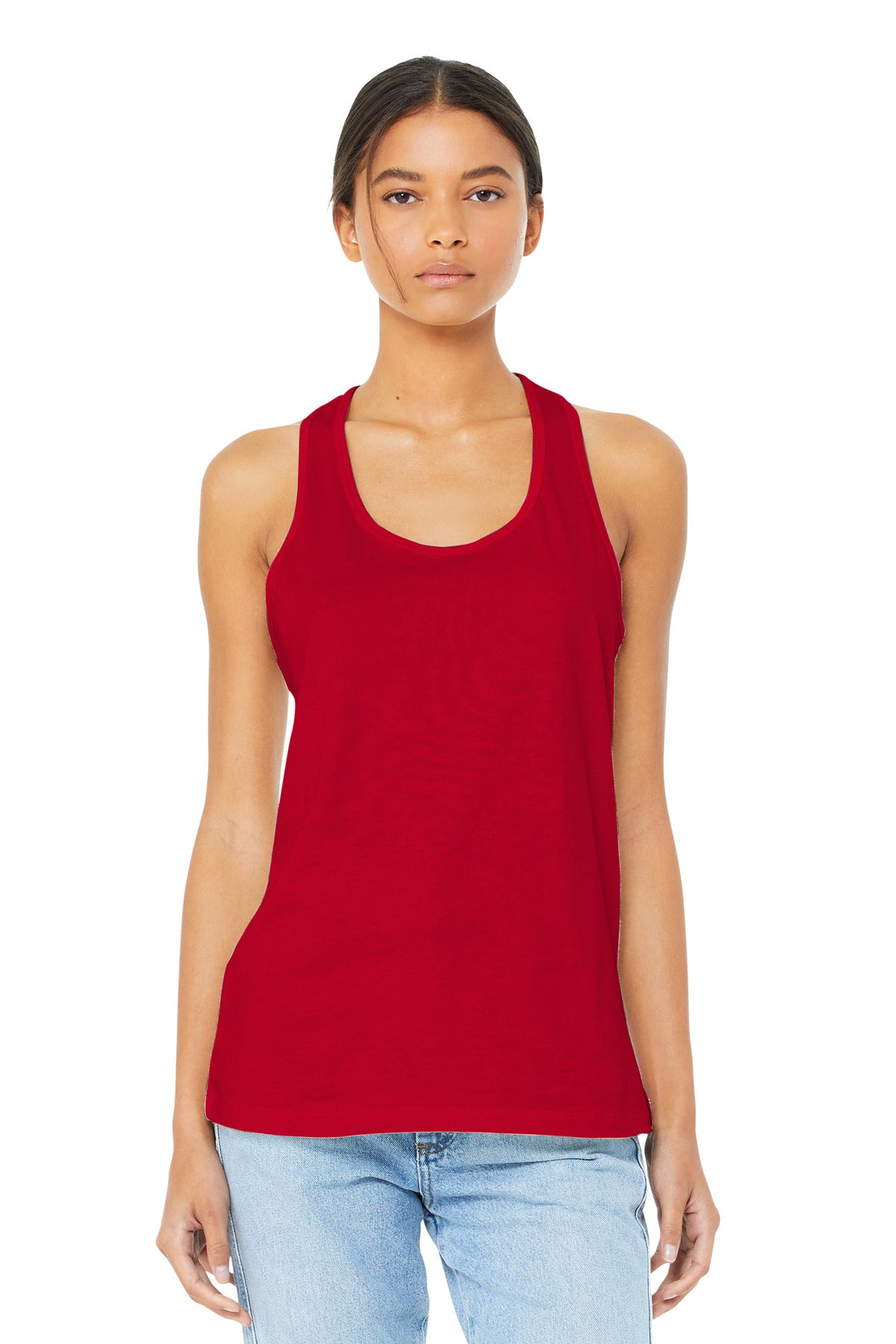 BELLA+CANVAS ? Women's Jersey Racerback Tank. BC6008