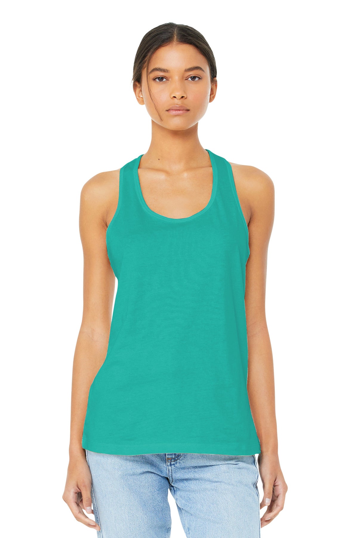 BELLA+CANVAS ? Women's Jersey Racerback Tank. BC6008
