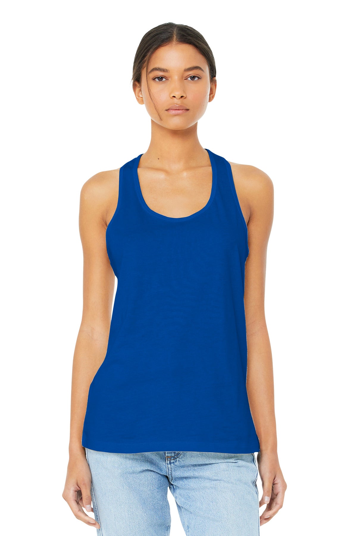 BELLA+CANVAS ? Women's Jersey Racerback Tank. BC6008
