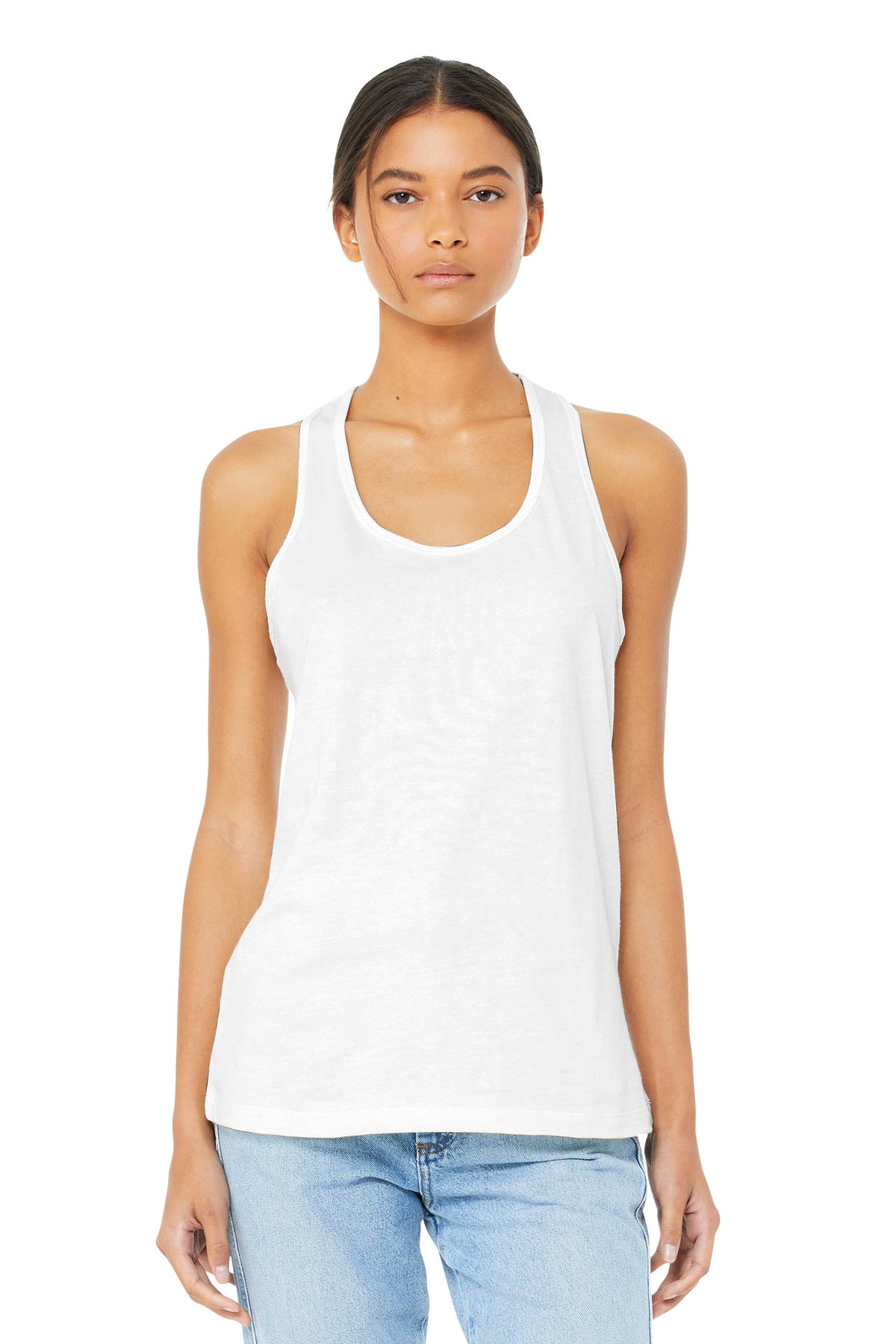 BELLA+CANVAS ? Women's Jersey Racerback Tank. BC6008