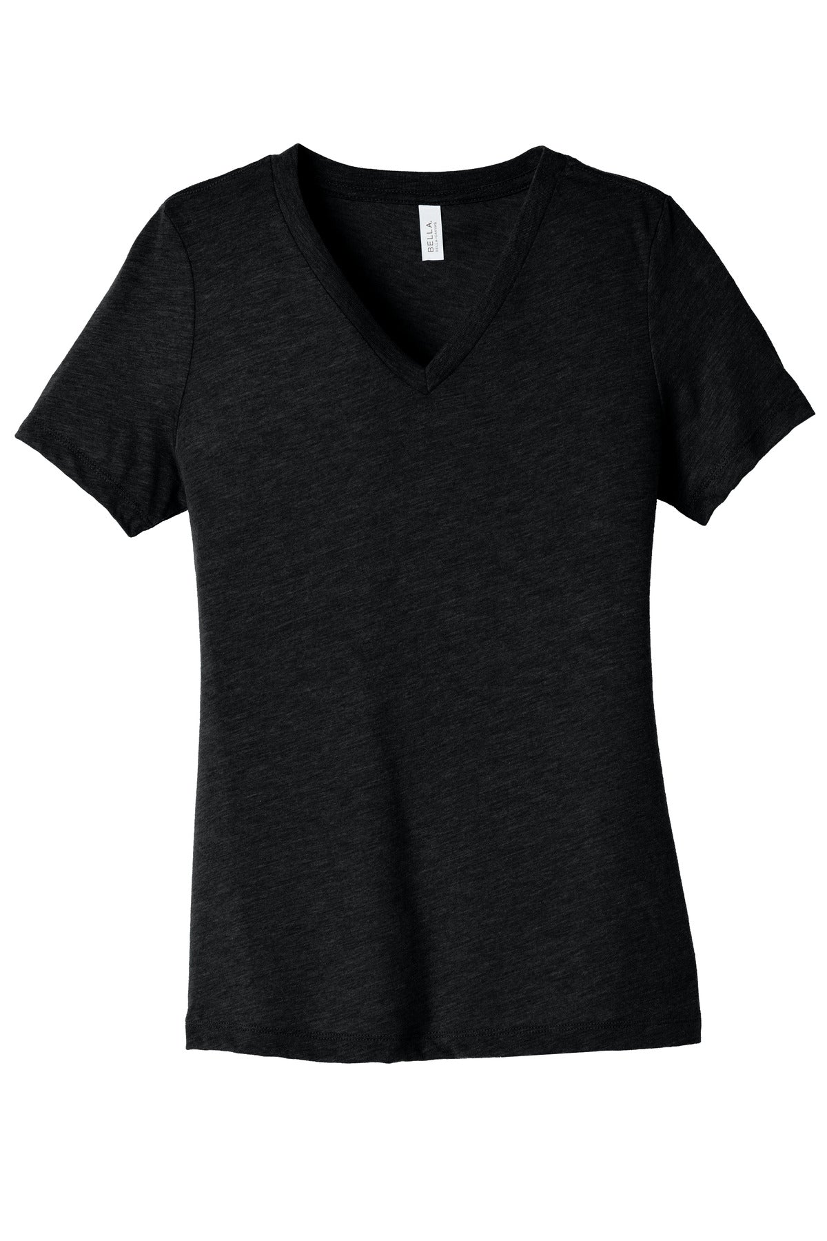 BELLA+CANVAS? Women's Relaxed Heather CVC V-Neck Tee BC6405CVC
