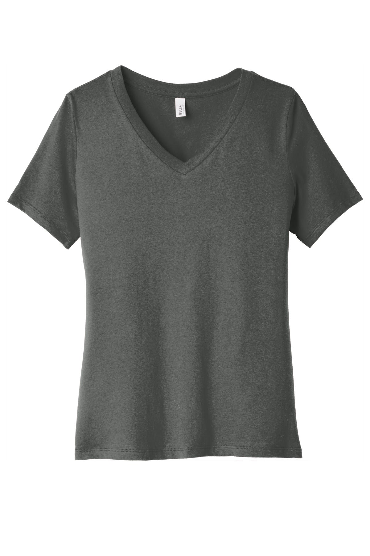 BELLA+CANVAS ? Women's Relaxed Jersey Short Sleeve V-Neck Tee. BC6405