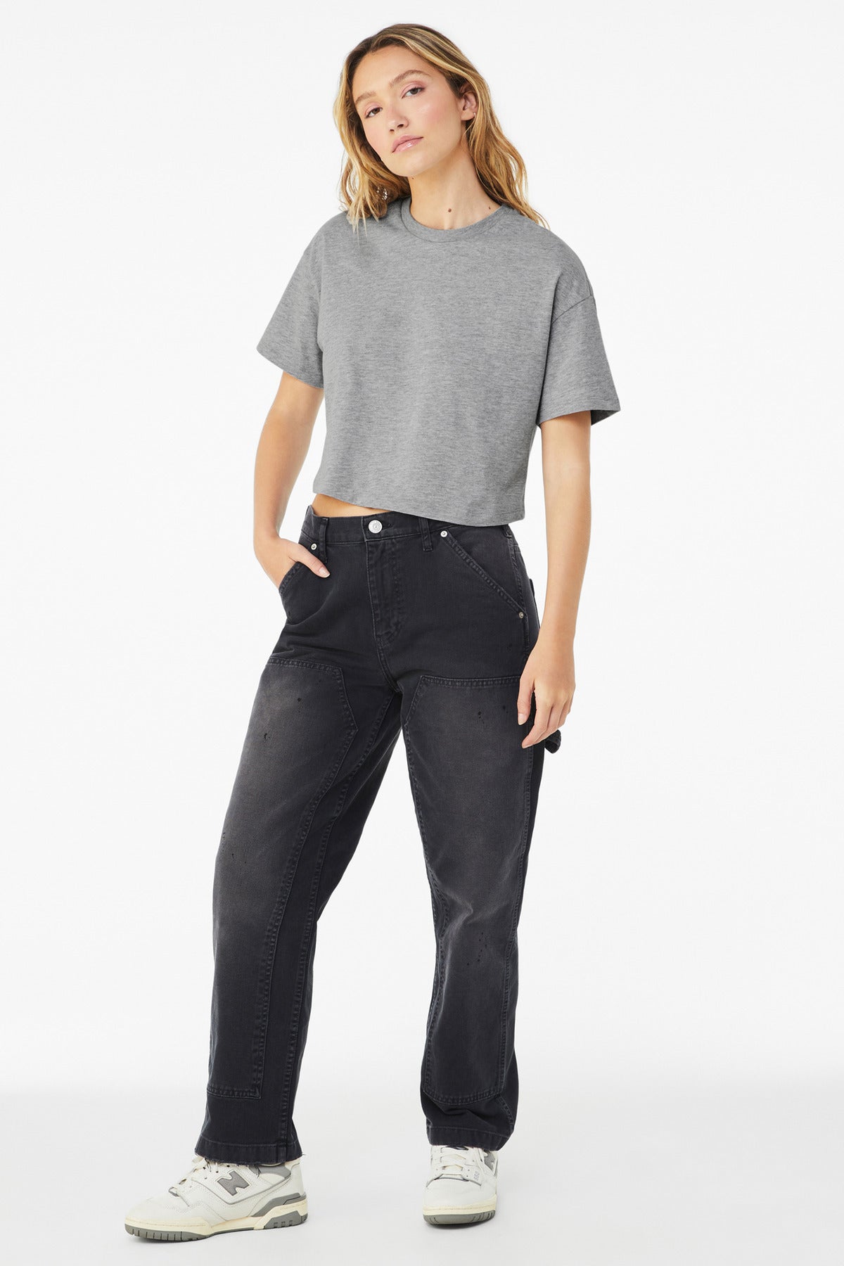 BELLA+CANVAS? Women's Jersey Crop Tee BC6482