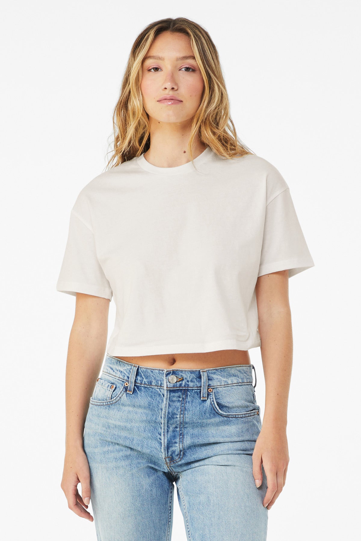 BELLA+CANVAS? Women's Jersey Crop Tee BC6482