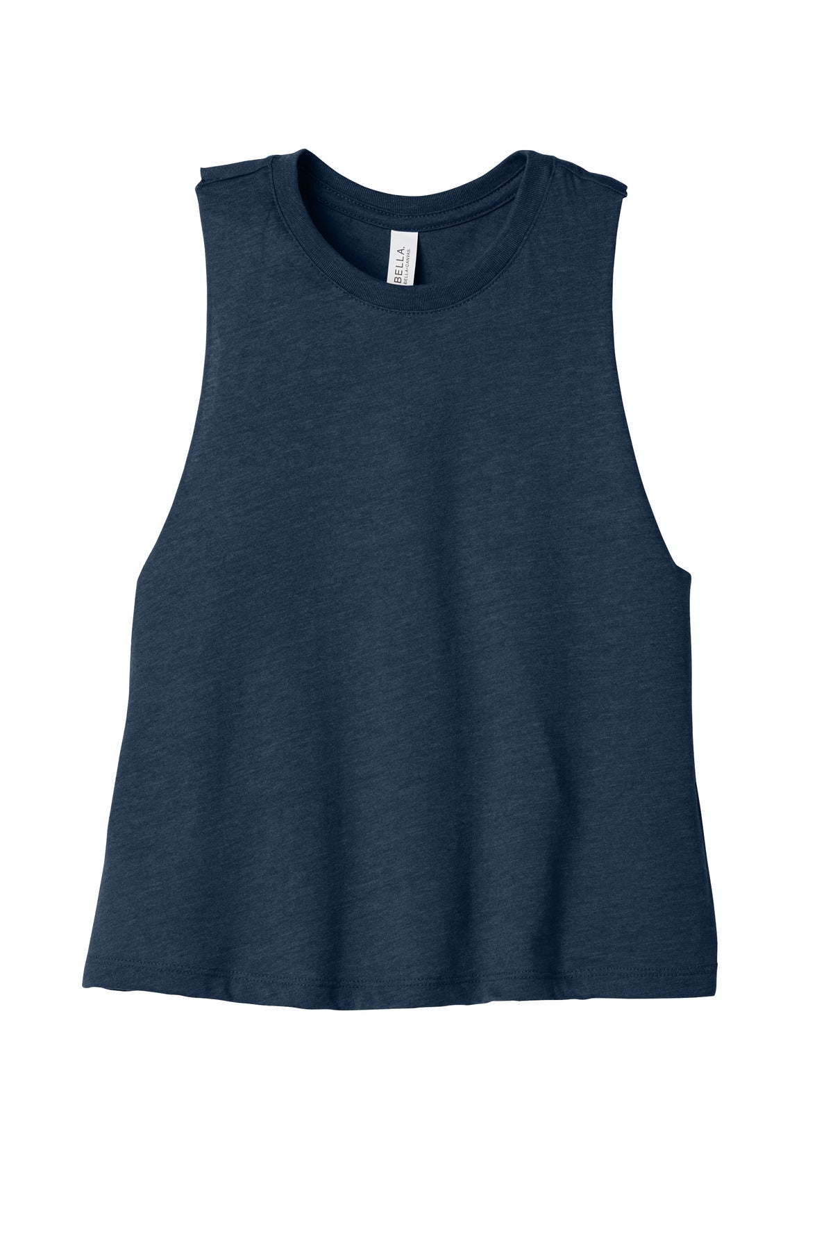 BELLA+CANVAS ? Women's Racerback Cropped Tank. BC6682