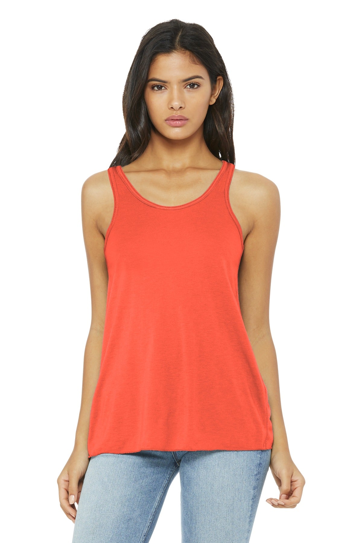 BELLA+CANVAS ? Women's Flowy Racerback Tank. BC8800
