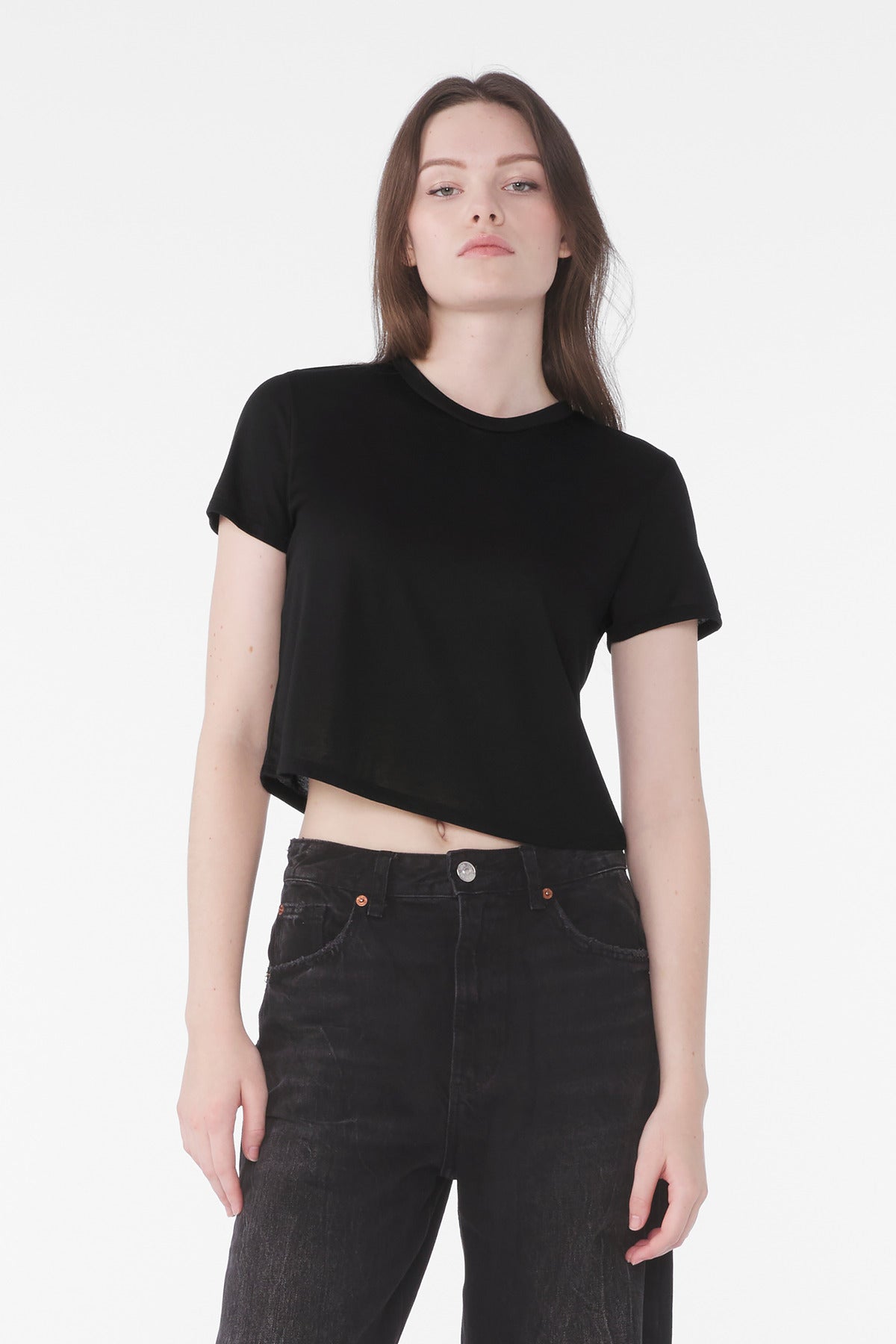 BELLA+CANVAS? Women's Flowy Cropped Tee BC8882