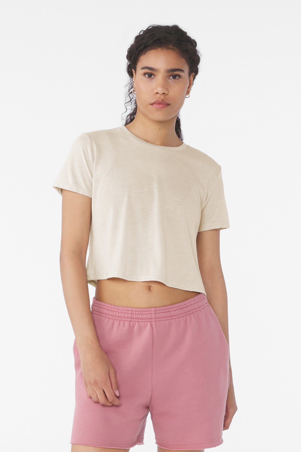 BELLA+CANVAS? Women's Flowy Cropped Tee BC8882