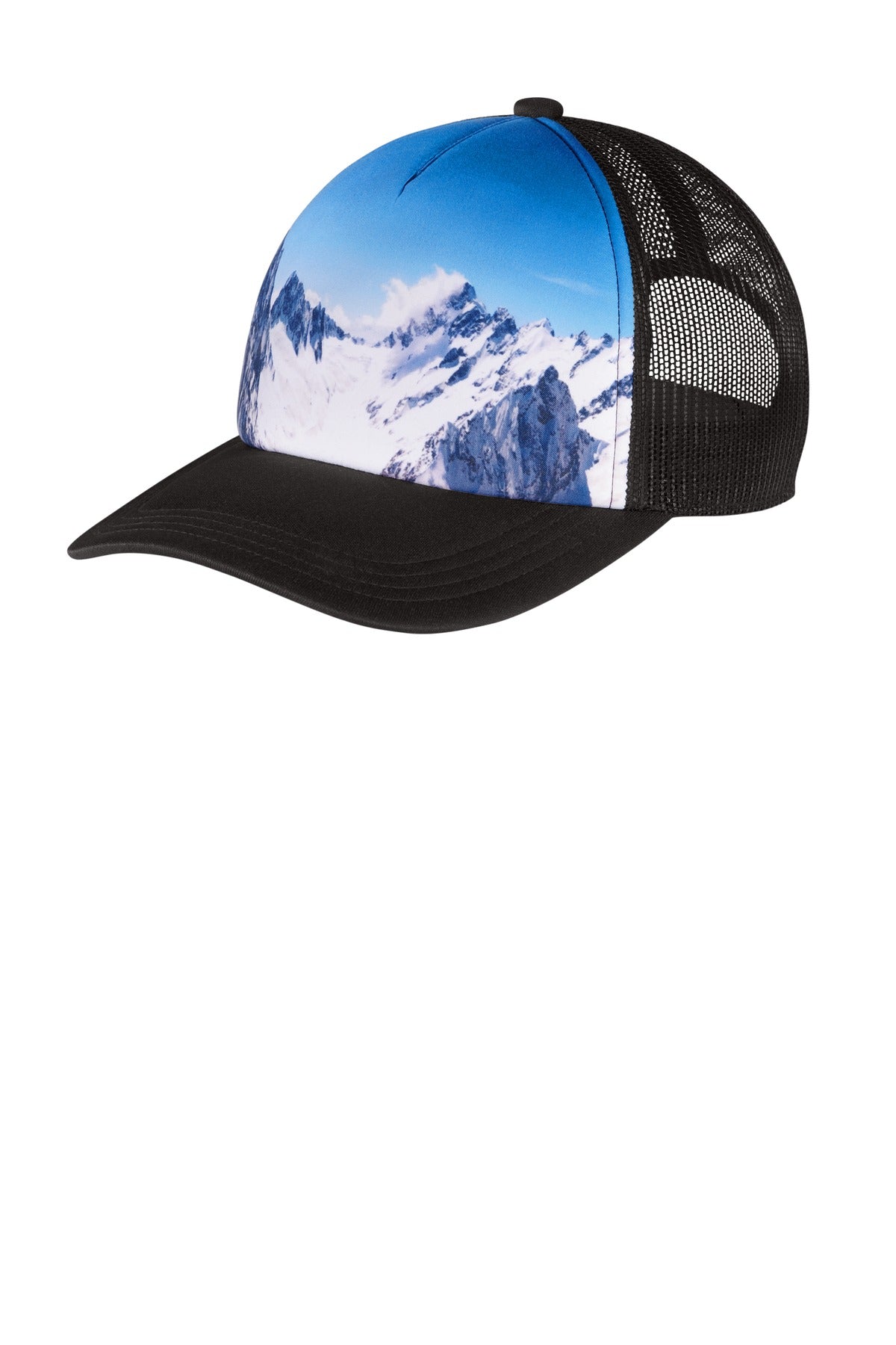 Port Authority ? Photo Real Snapback Trucker Cap C950