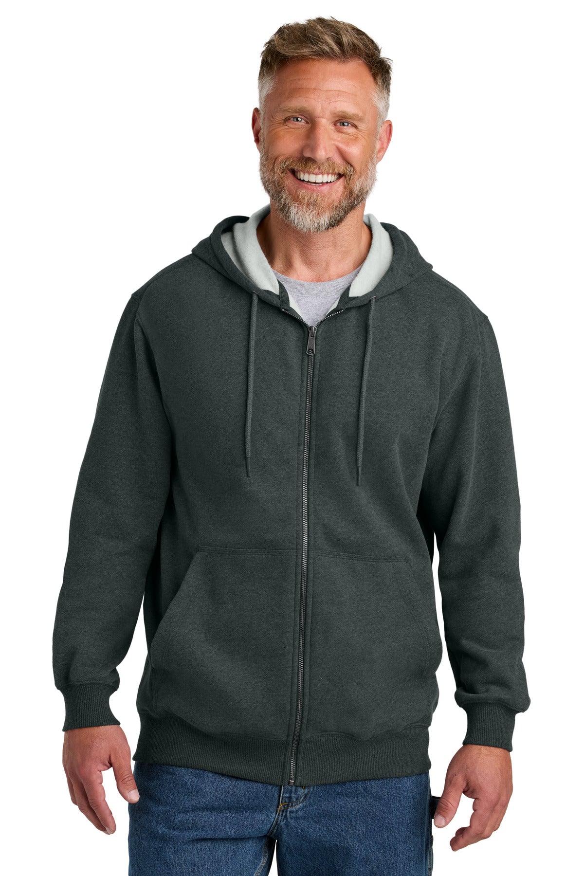 CornerStone® Tough Fleece Full-Zip Hoodie CSF631