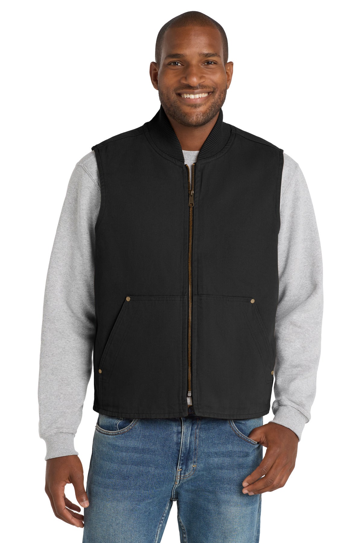 CornerStone® Washed Duck Cloth Vest. CSV40