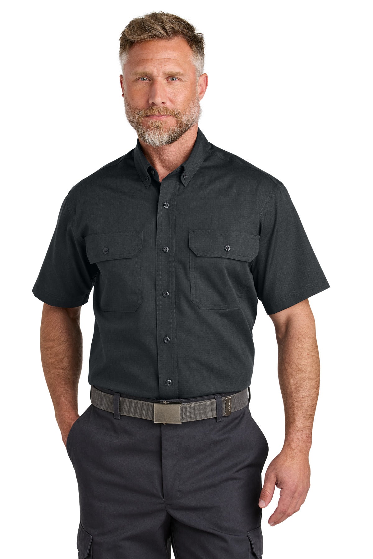 CornerStone® Short Sleeve Select Ripstop Shirt CSW175