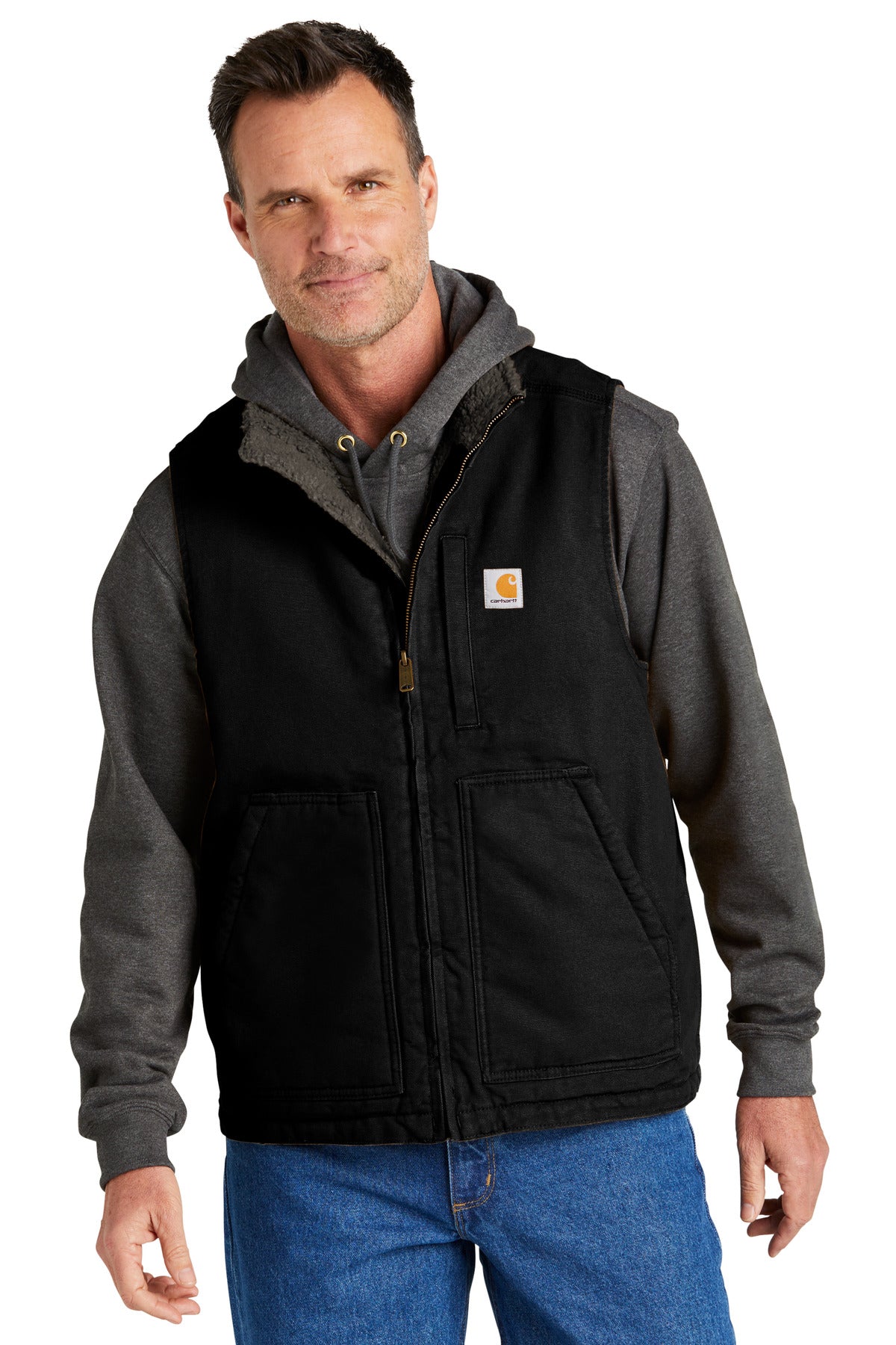 Carhartt® Sherpa-Lined Mock Neck Vest CT104277