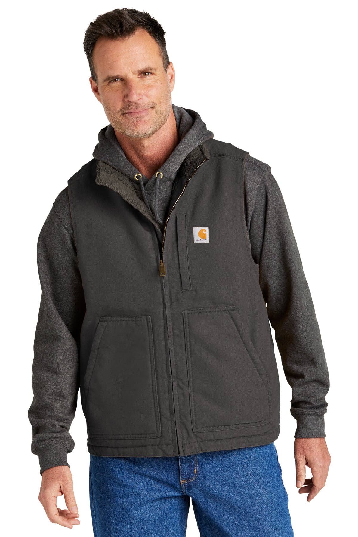 Carhartt® Sherpa-Lined Mock Neck Vest CT104277