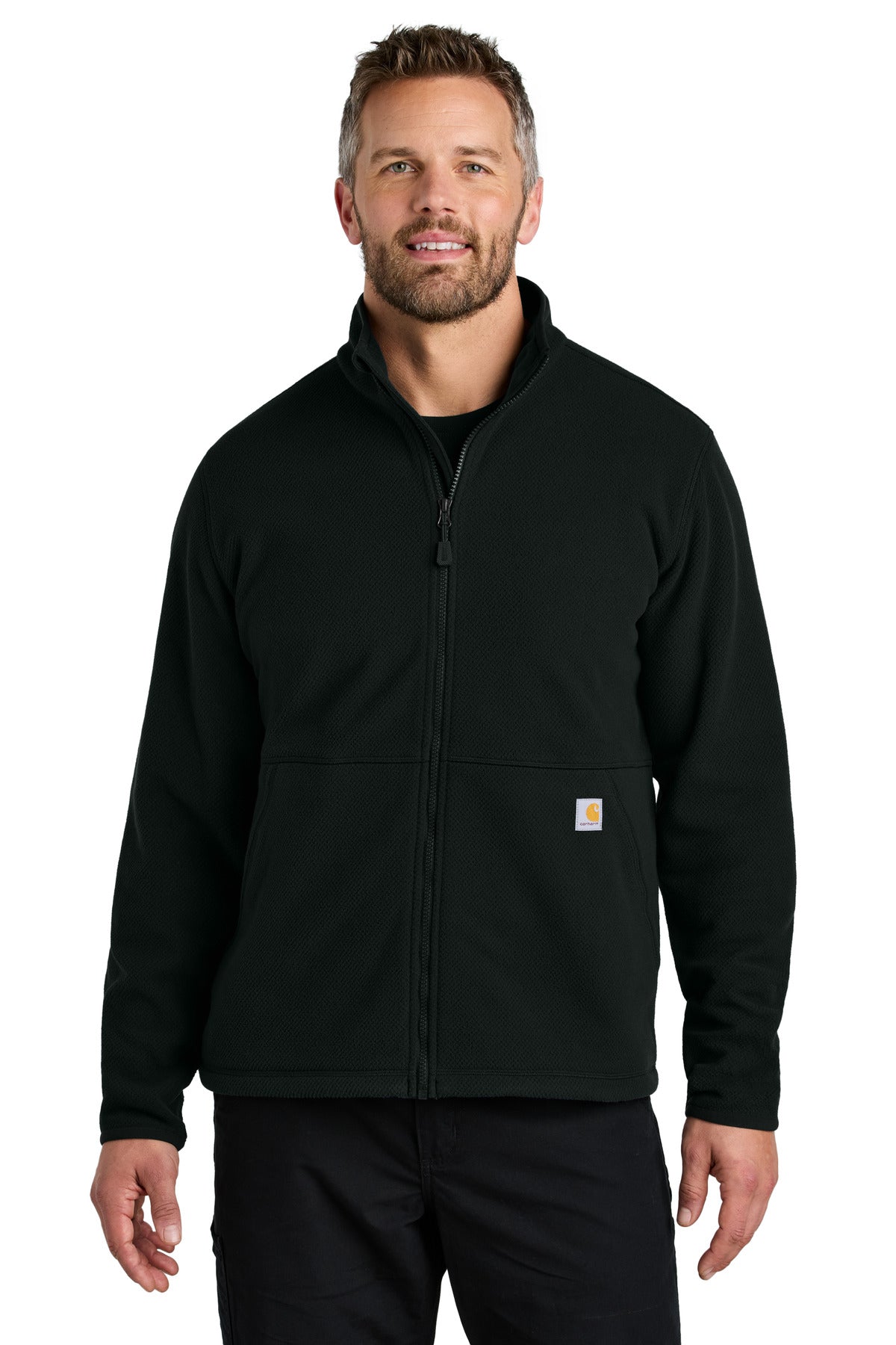 Carhartt® Textured Full-Zip Fleece Jacket CT106416