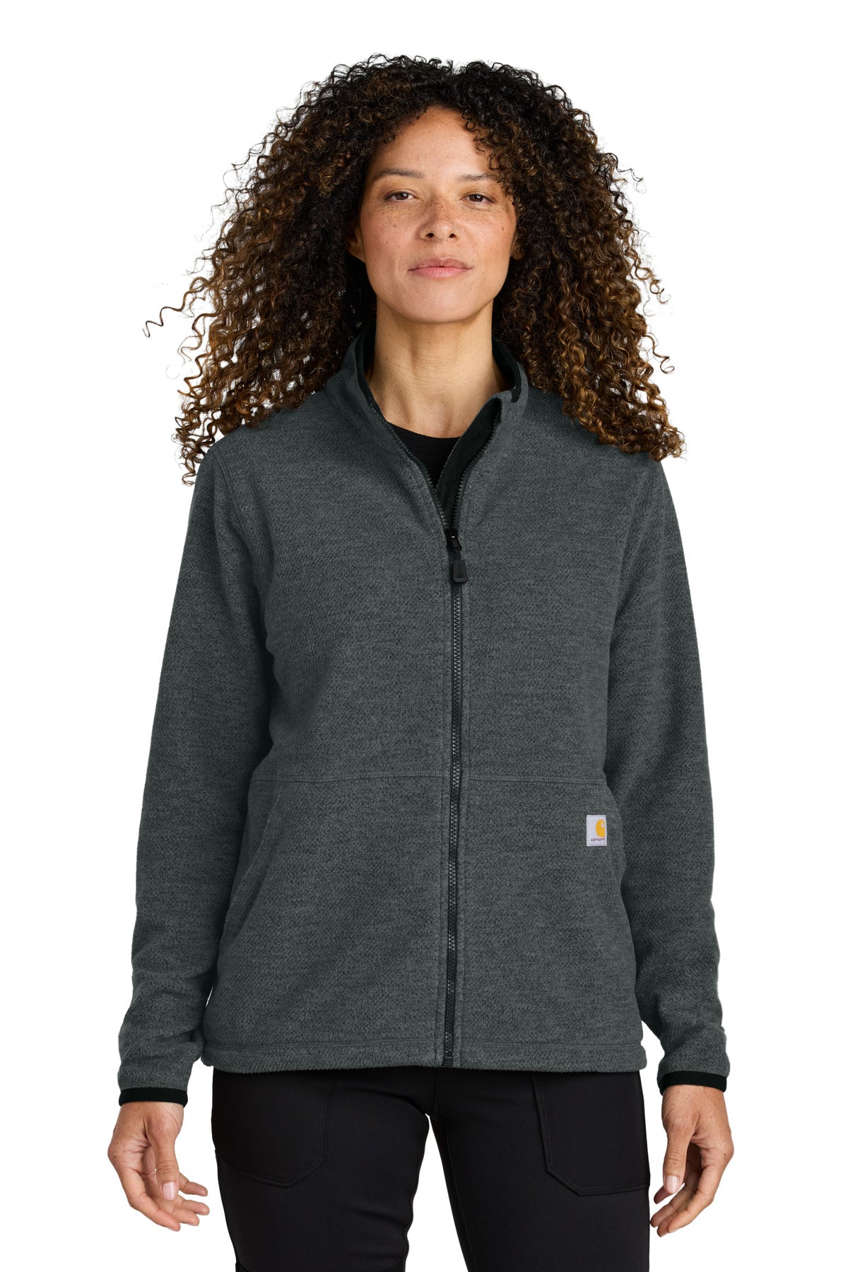 Carhartt® Women's Textured Full-Zip Fleece Jacket CT106419