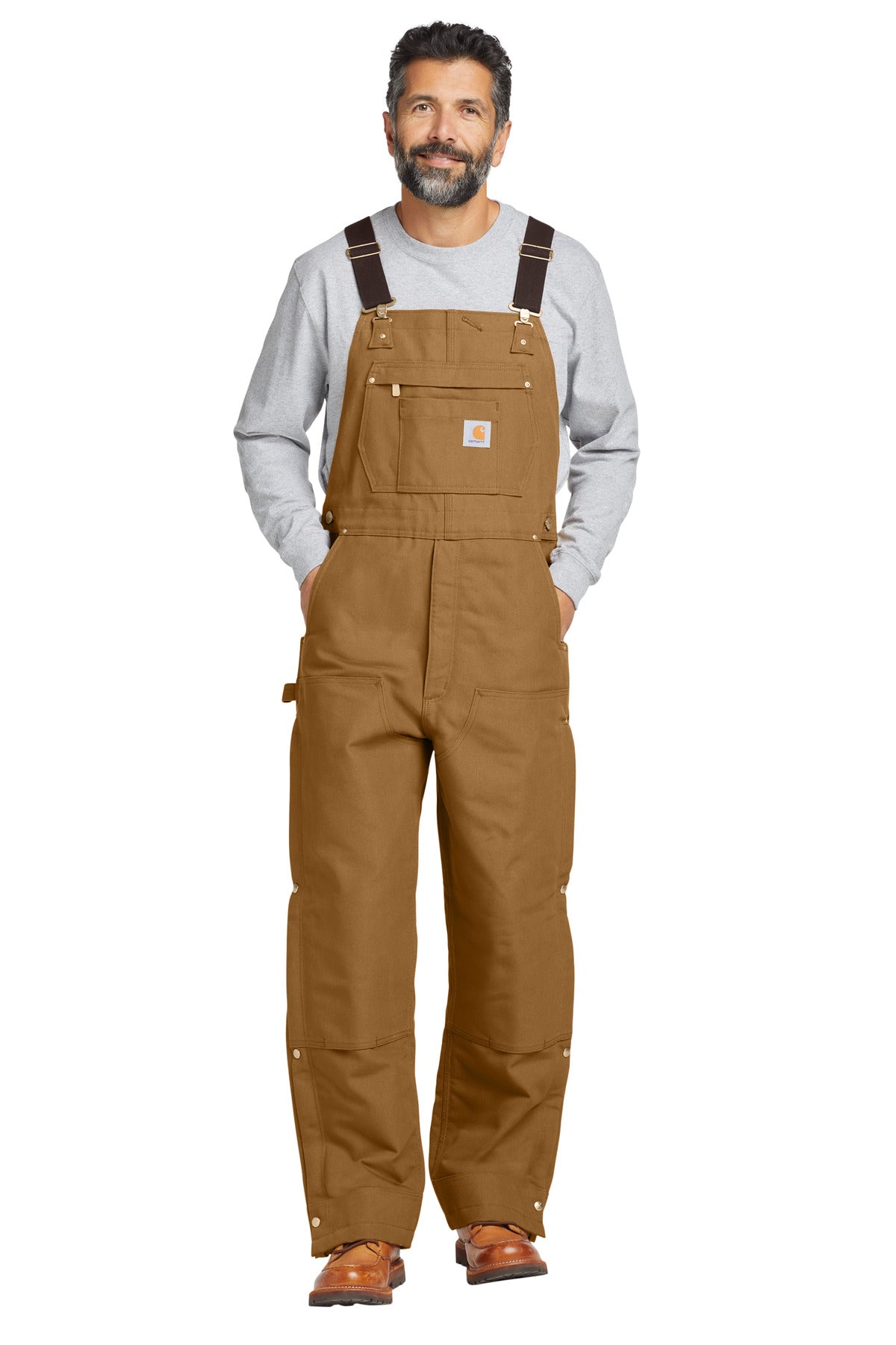 Carhartt® Firm Duck Insulated Bib Overalls CT106672