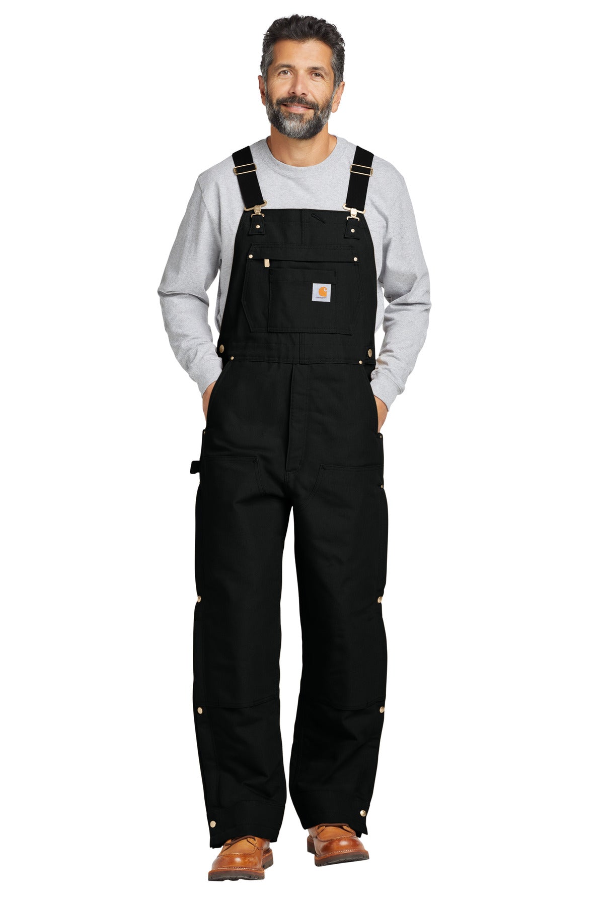 Carhartt® Tall Firm Duck Insulated Bib Overalls CTT106672