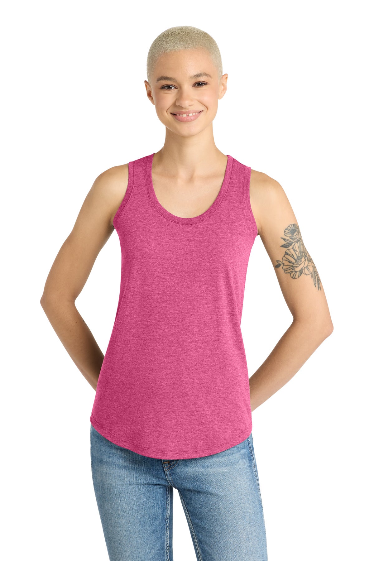 District ® Women's Perfect Tri® Racerback Tank. DM138L