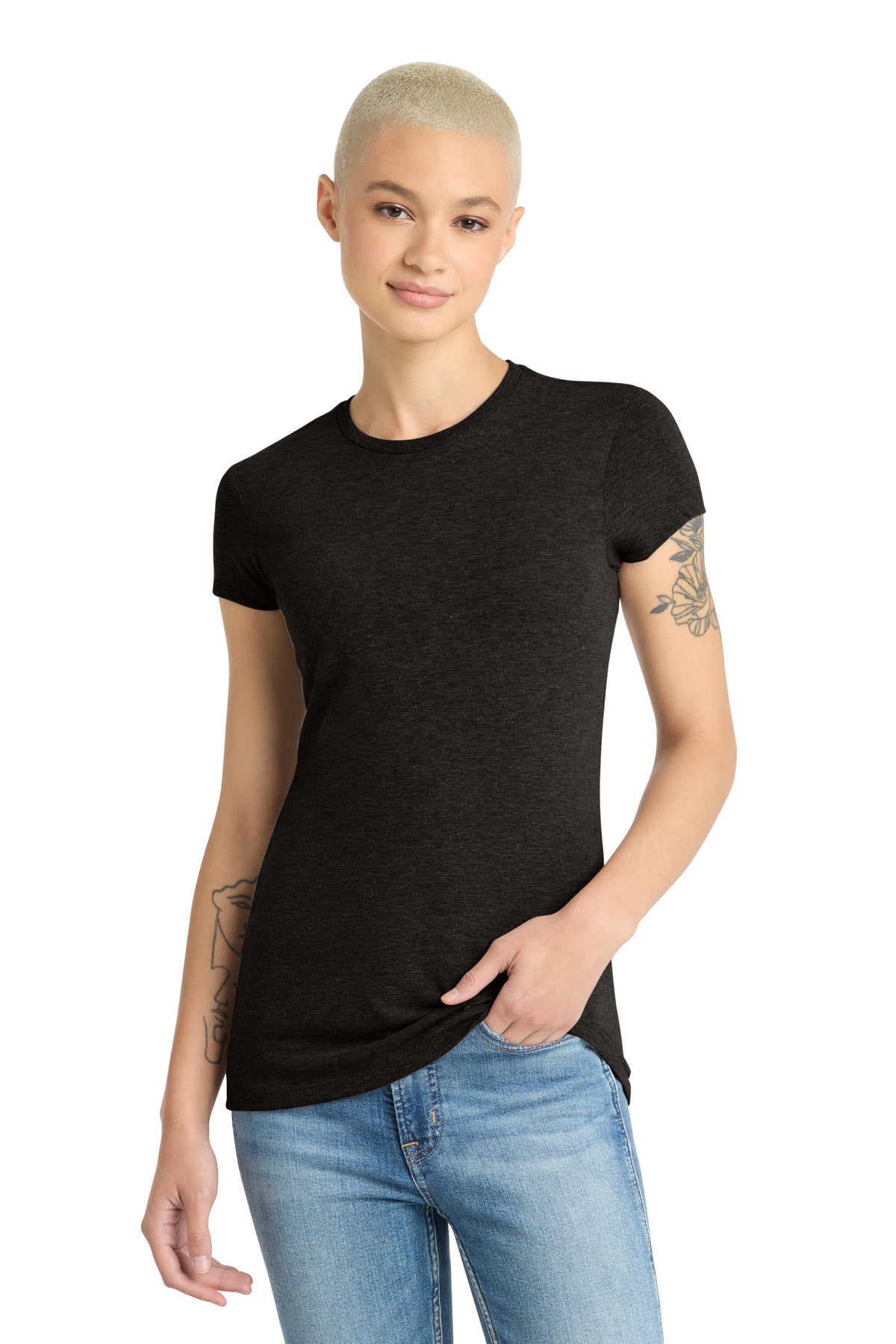 District ® Women's Fitted Perfect Tri ® Tee. DT155