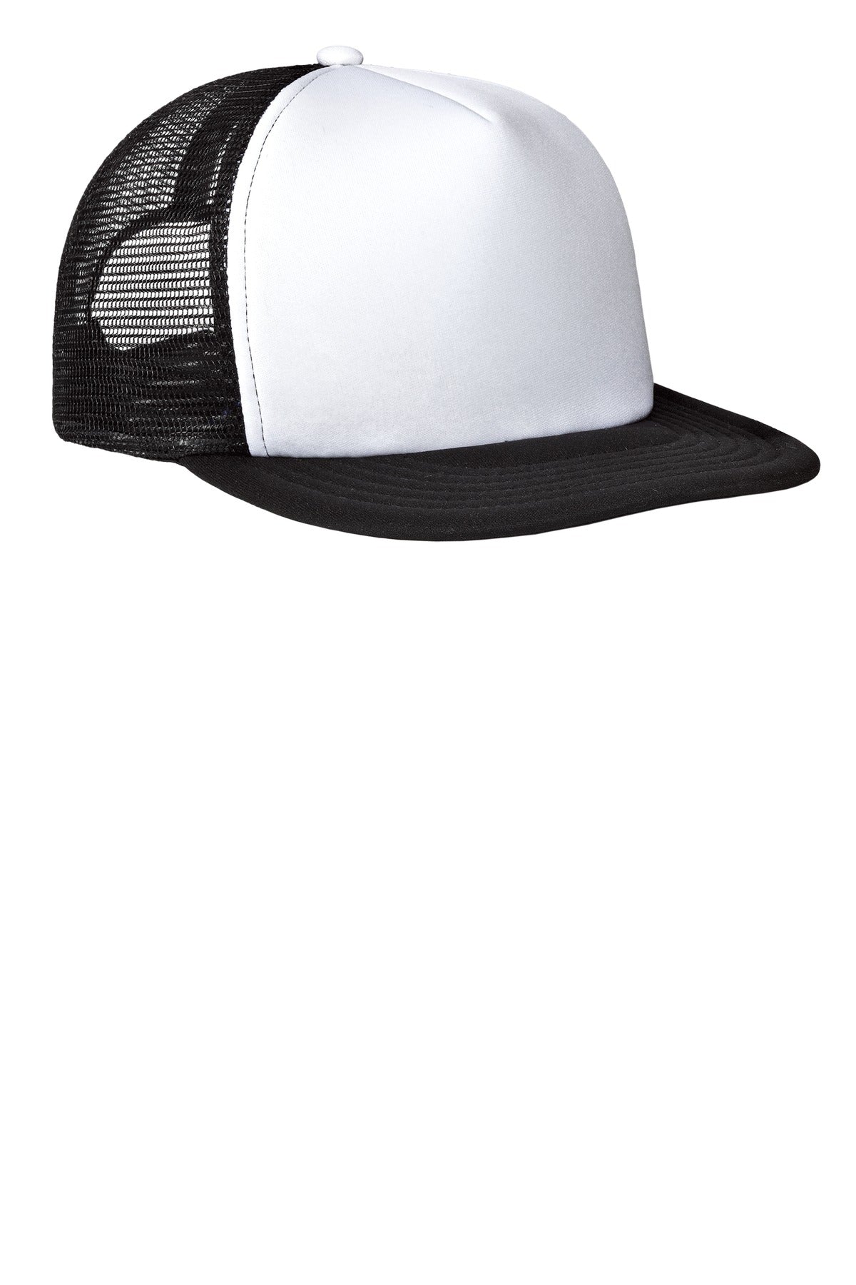 District? Flat Bill Snapback Trucker Cap. DT624