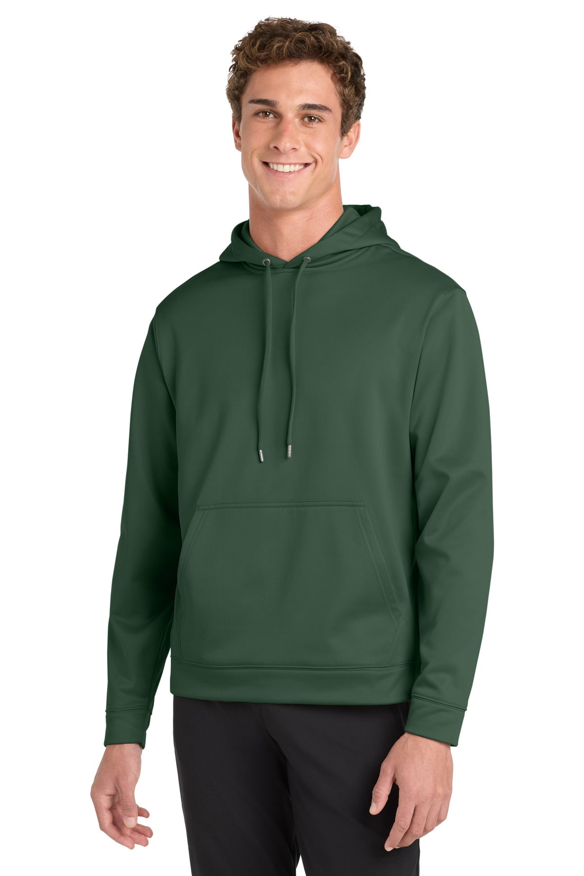 Sport-Tek® Sport-Wick® Fleece Hooded Pullover.  F244