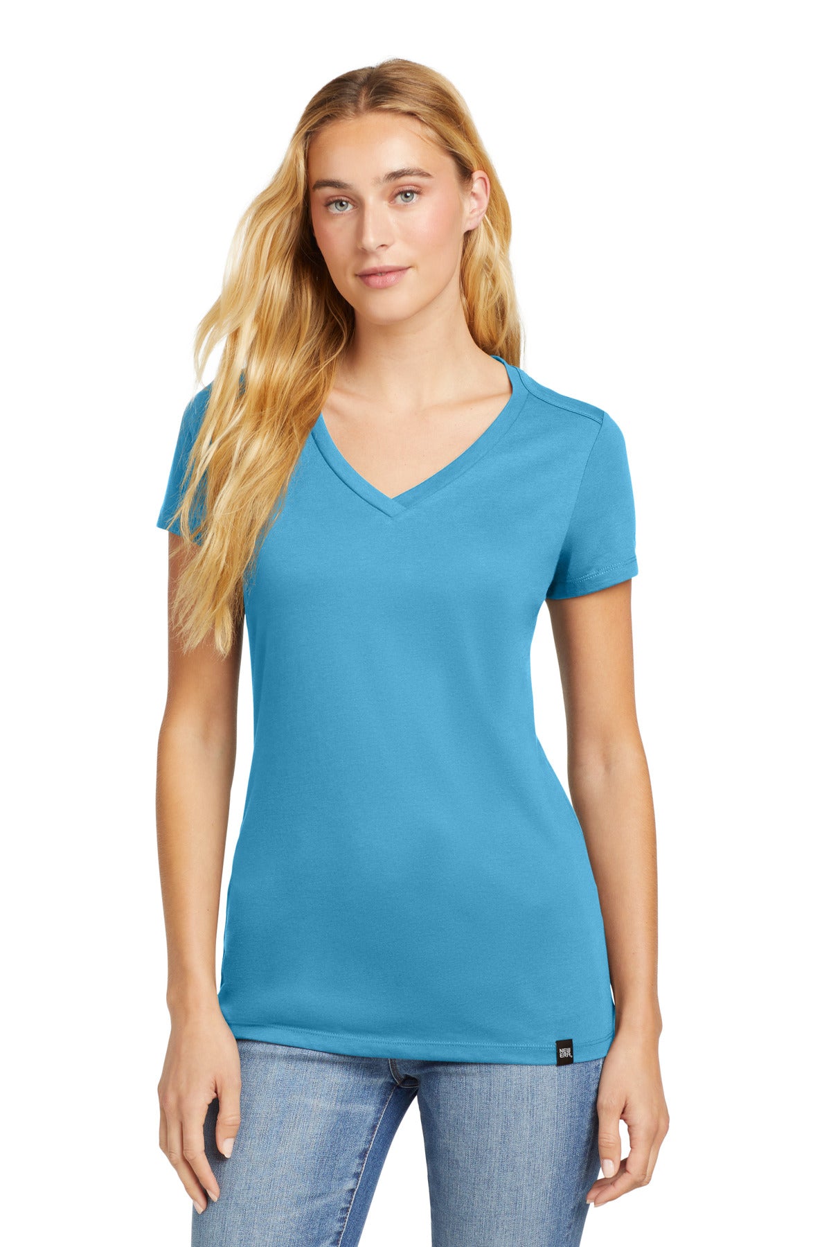 New Era ® Women's Heritage Blend V-Neck Tee. LNEA101