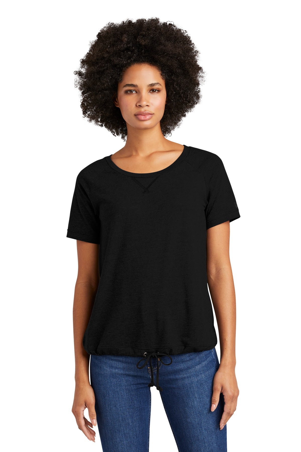 New Era ® Women's Tri-Blend Performance Cinch Tee. LNEA133