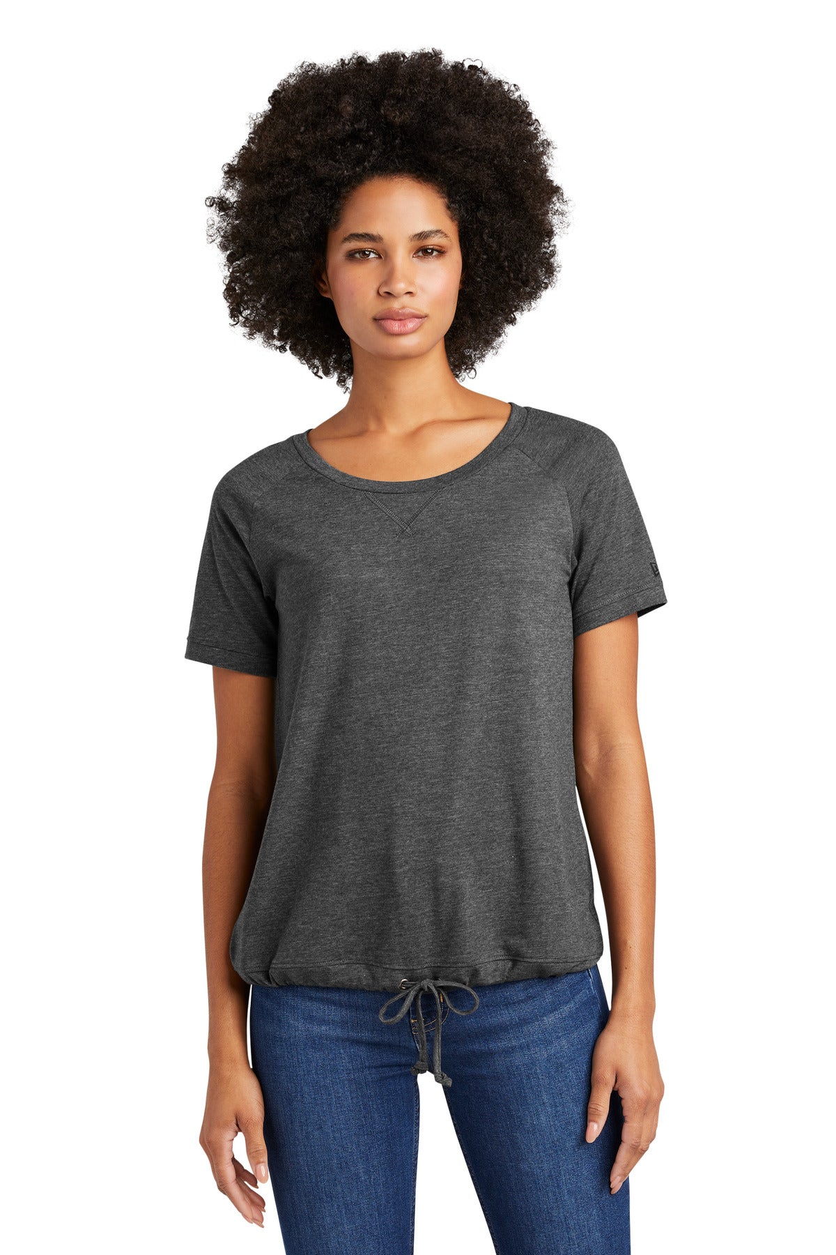 New Era ® Women's Tri-Blend Performance Cinch Tee. LNEA133