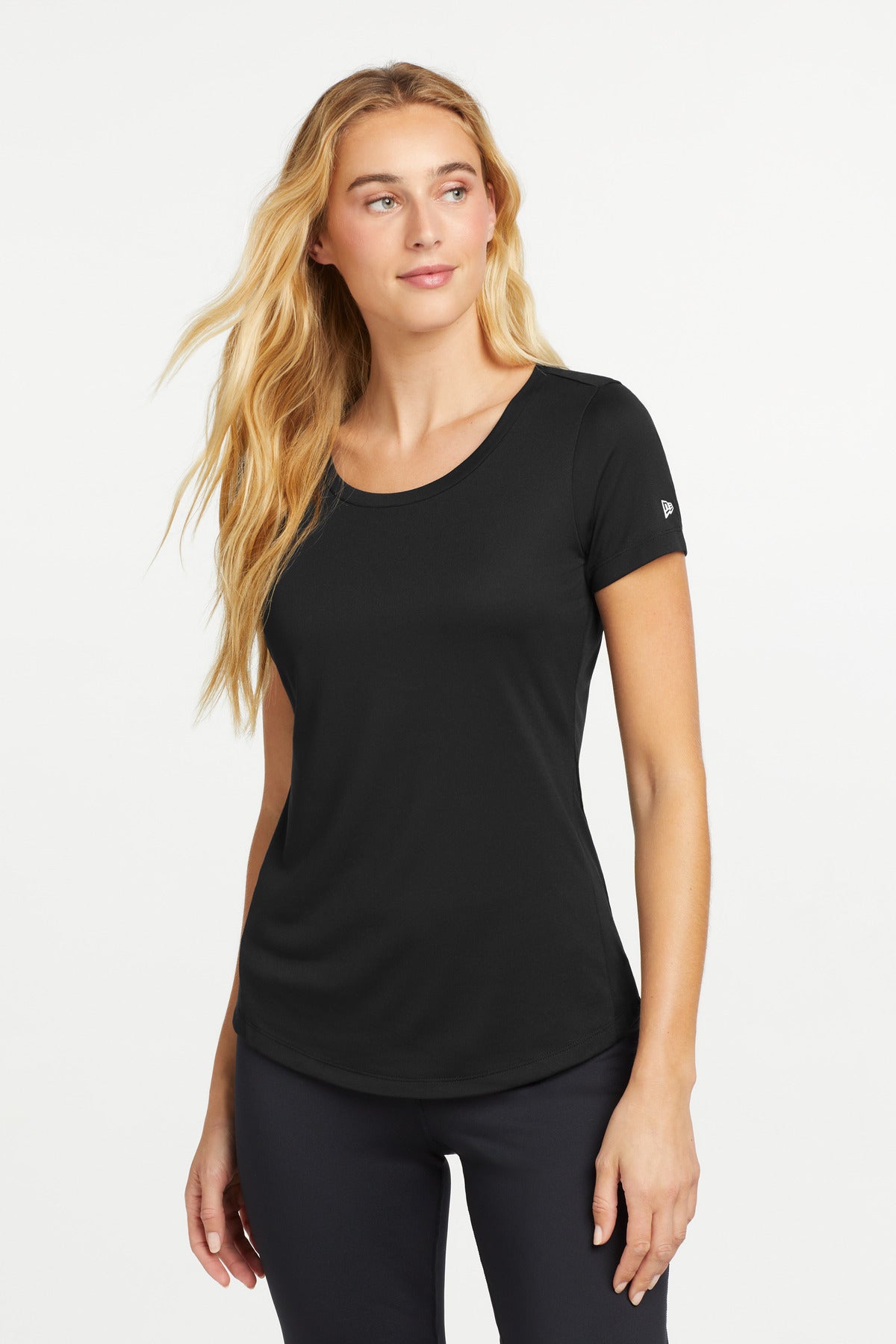 New Era ® Women's Series Performance Scoop Tee. LNEA200