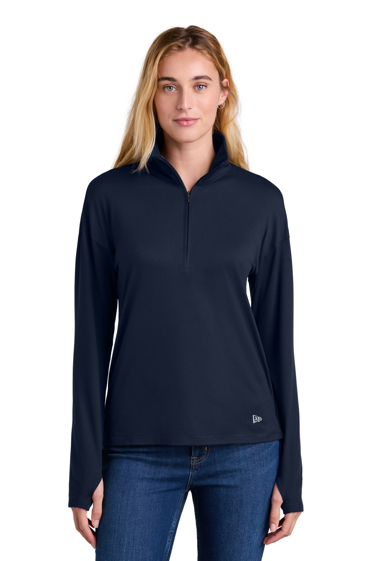 New Era® Women's Power 1/2-Zip LNEA228