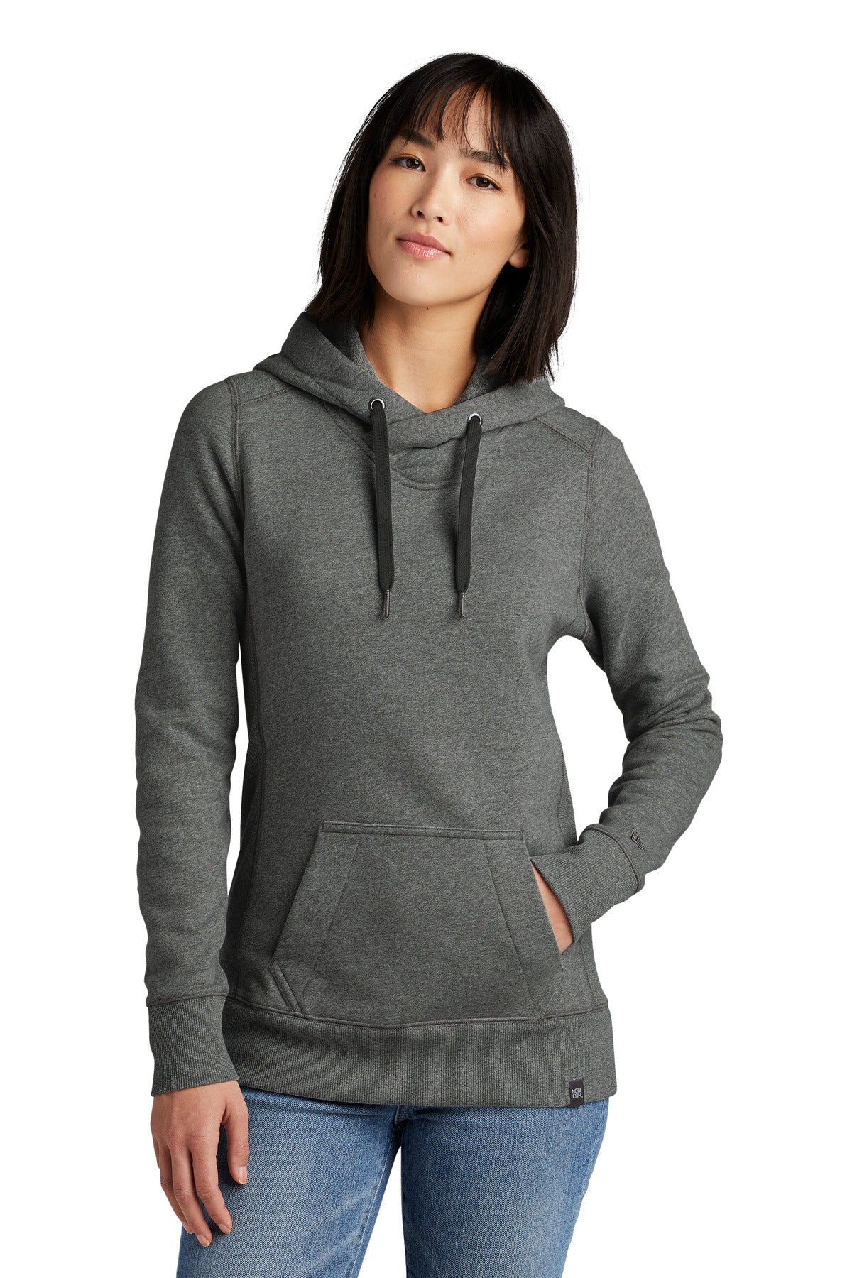 New Era ® Women's French Terry Pullover Hoodie. LNEA500