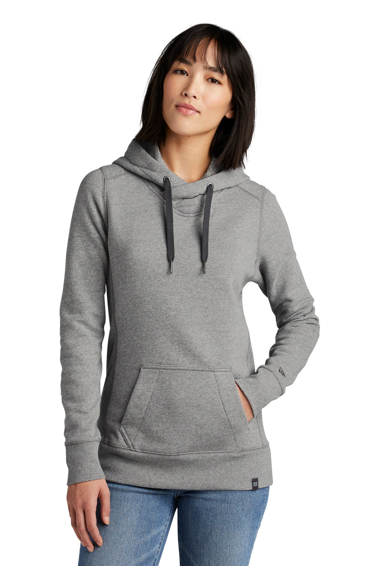 New Era ® Women's French Terry Pullover Hoodie. LNEA500