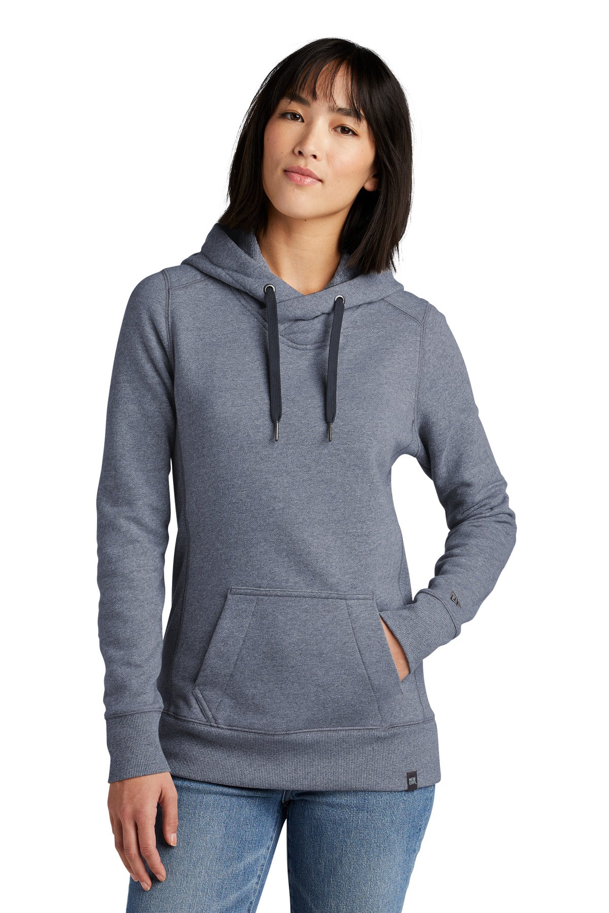 New Era ® Women's French Terry Pullover Hoodie. LNEA500