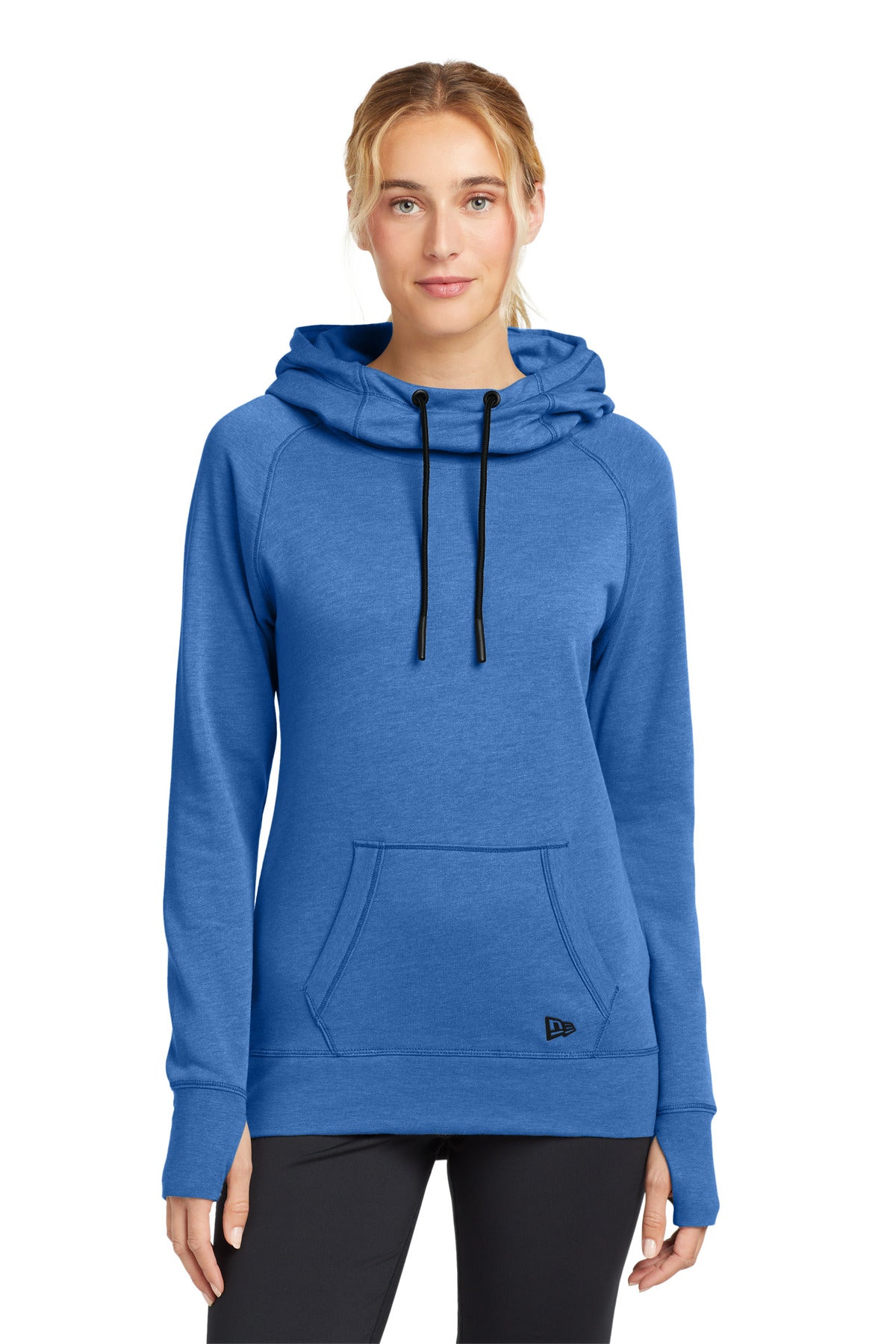 New Era ® Women's Tri-Blend Fleece Pullover Hoodie. LNEA510