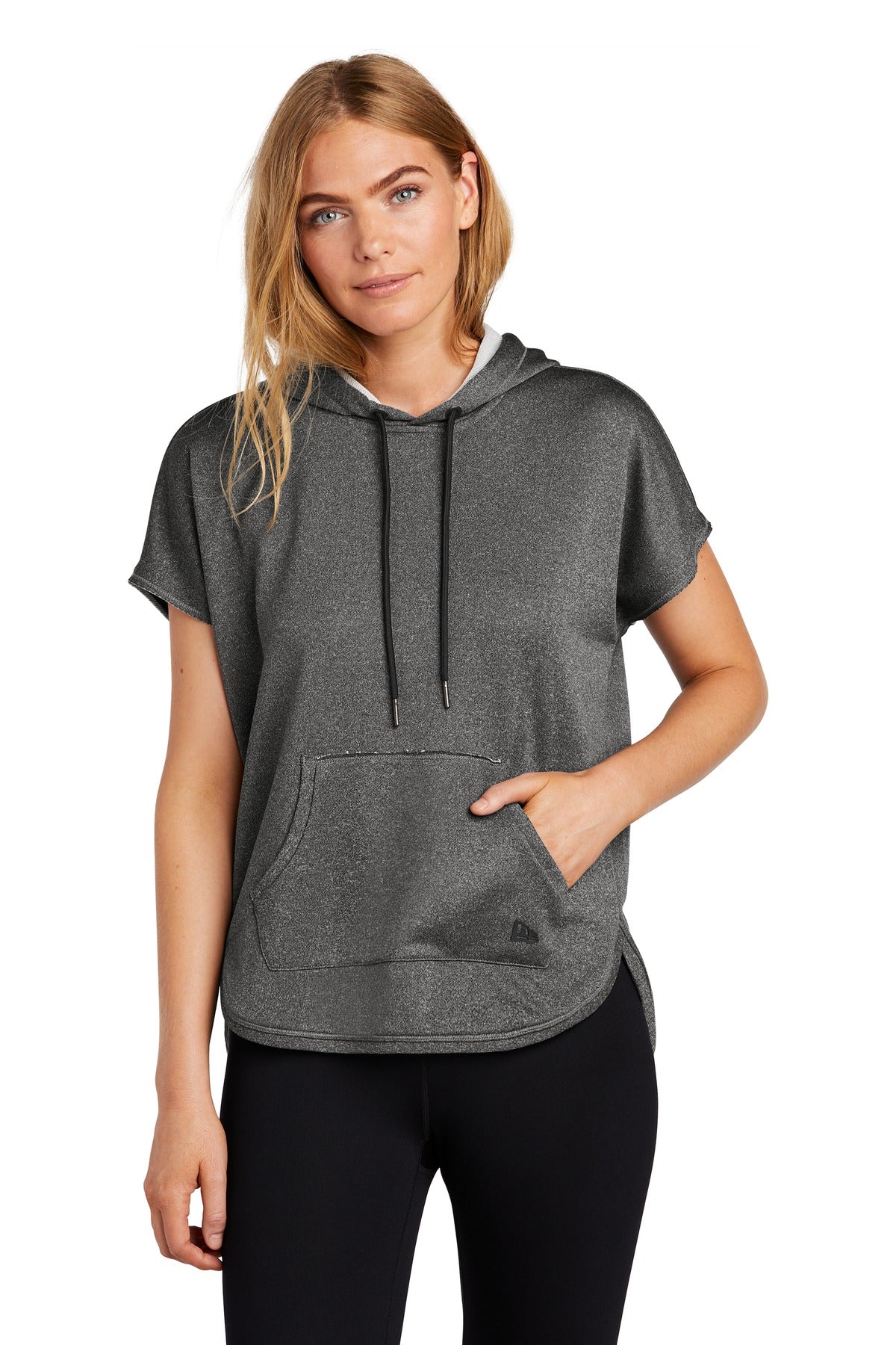 New Era ® Women's Performance Terry Short Sleeve Hoodie LNEA533