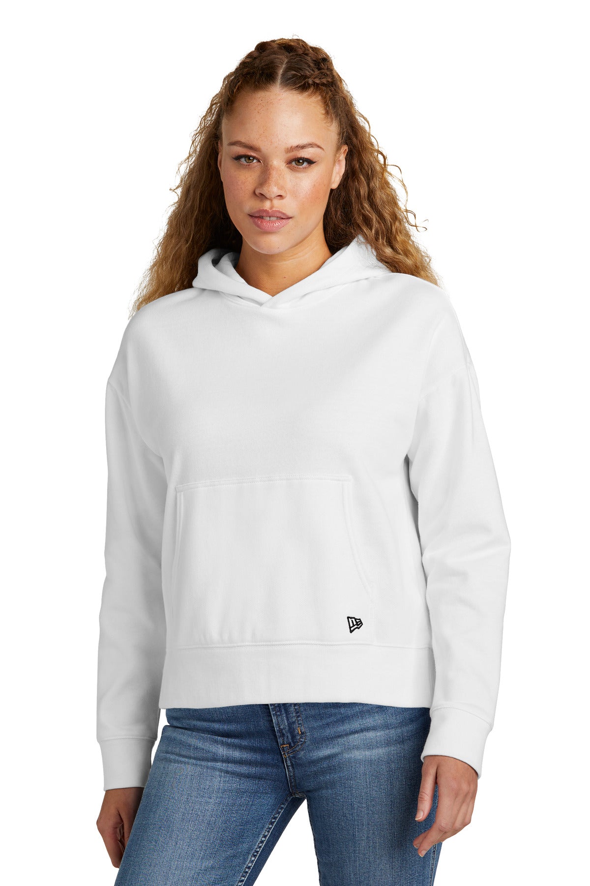 New Era® Women's Comeback Fleece Pullover Hoodie LNEA550