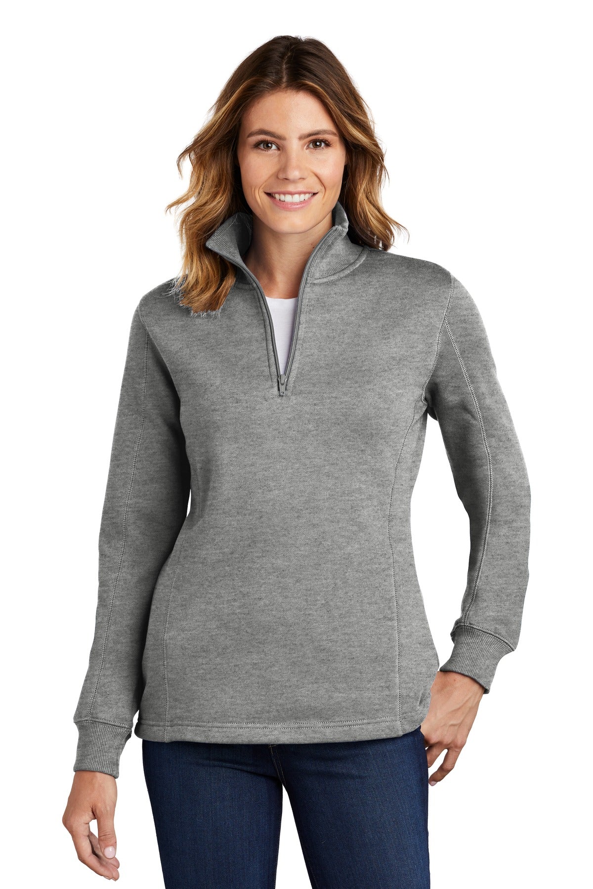 Sport-Tek? Women's 1/4-Zip Sweatshirt. LST253