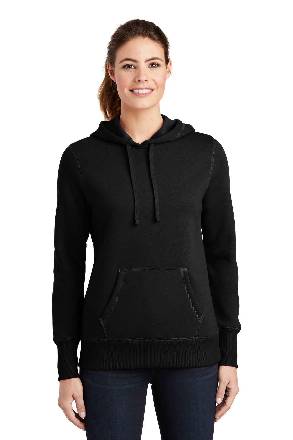 Sport-Tek® Women's Pullover Hooded Sweatshirt. LST254