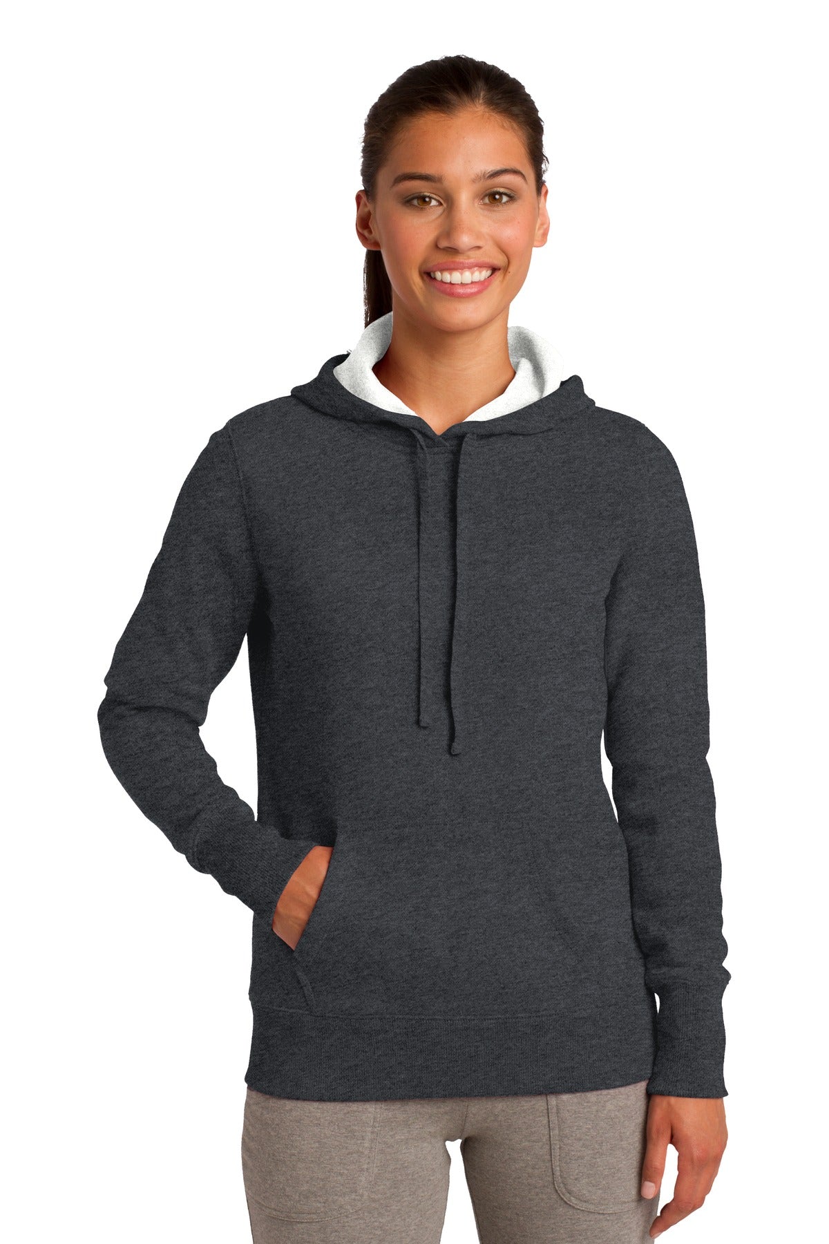 Sport-Tek® Women's Pullover Hooded Sweatshirt. LST254