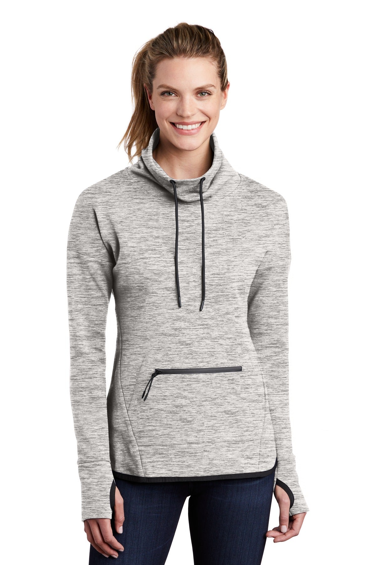 Sport-Tek® Women's Triumph Cowl Neck Pullover LST280