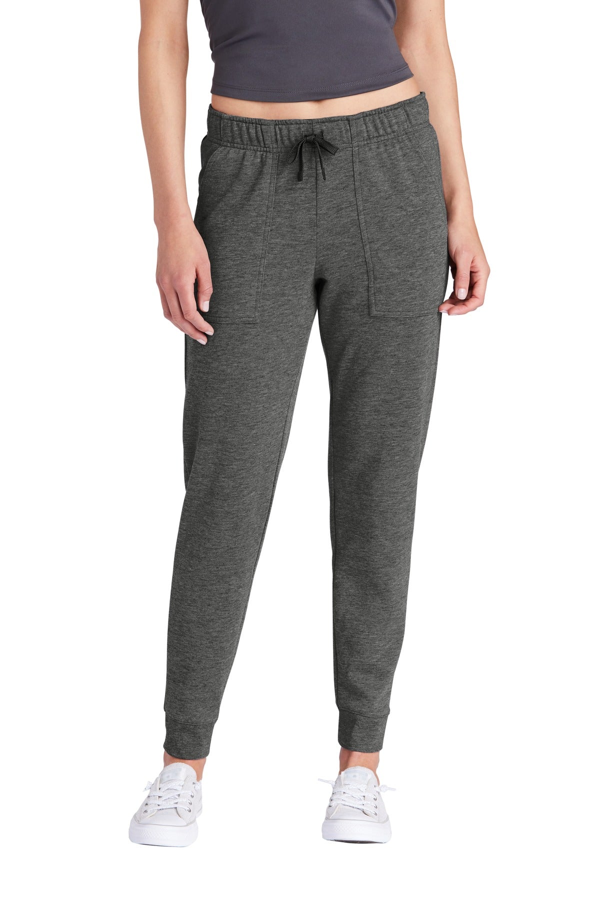 Sport-Tek ® Women's PosiCharge ® Tri-Blend Wicking Fleece Jogger LST299