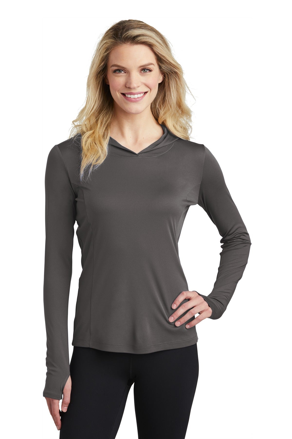 Sport-Tek ® Women's PosiCharge ® Competitor ™ Hooded Pullover. LST358