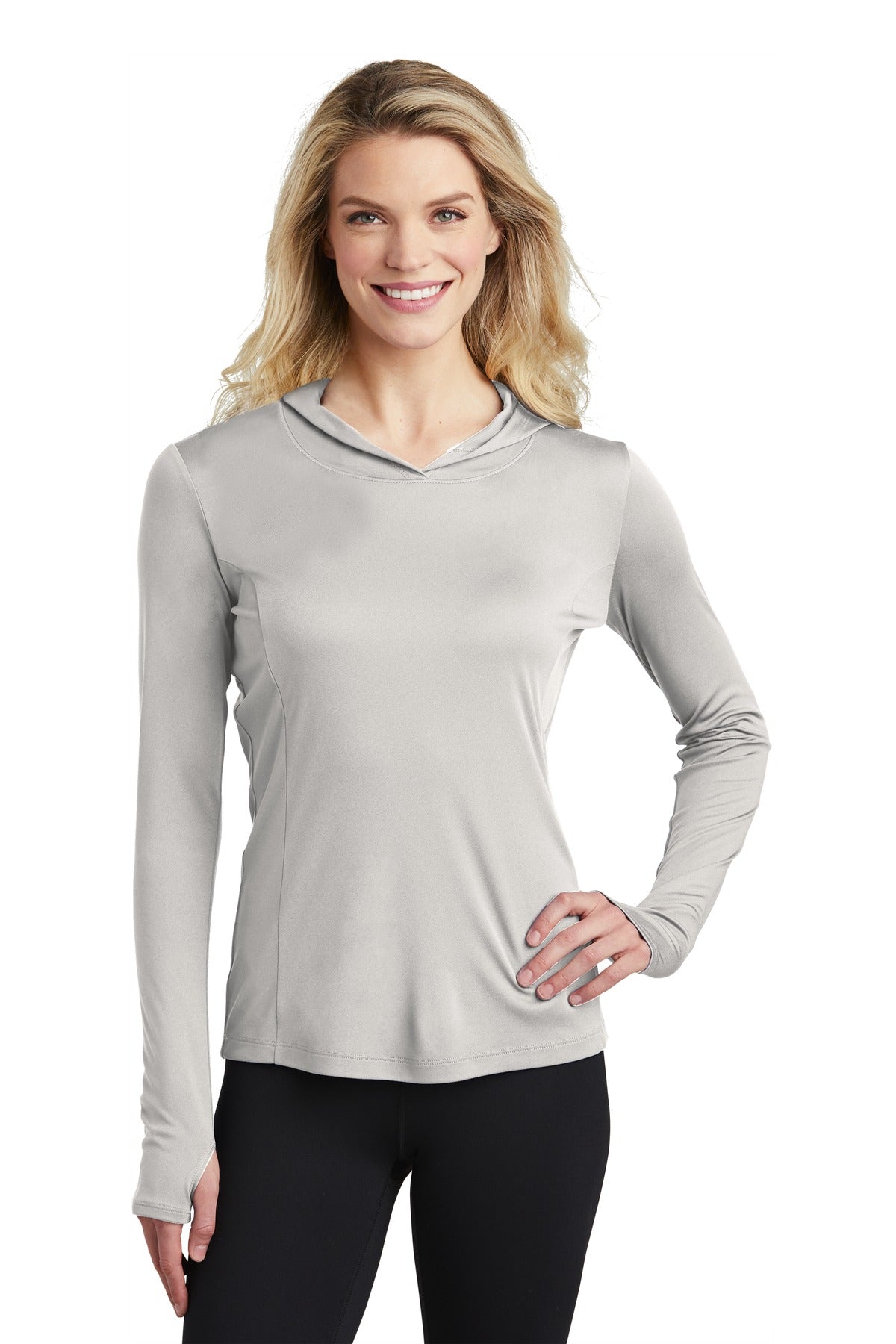 Sport-Tek ® Women's PosiCharge ® Competitor ™ Hooded Pullover. LST358