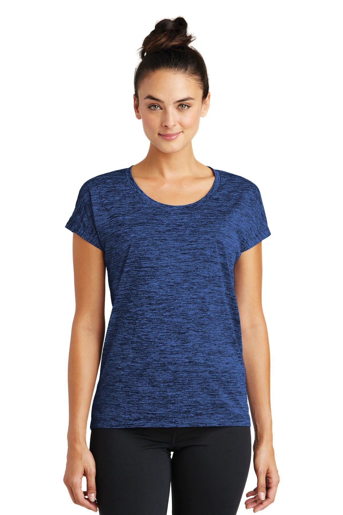 Sport-Tek® Women's PosiCharge® Electric Heather Sporty Tee. LST390