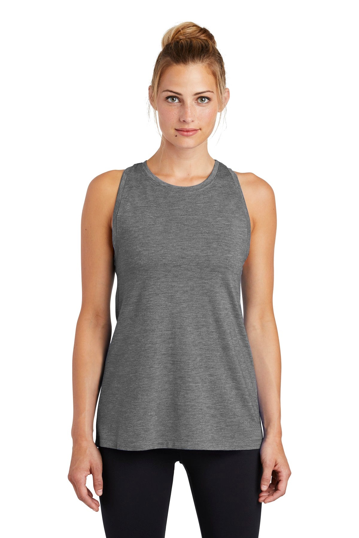 Sport-Tek ® Women's PosiCharge ® Tri-Blend Wicking Tank. LST402